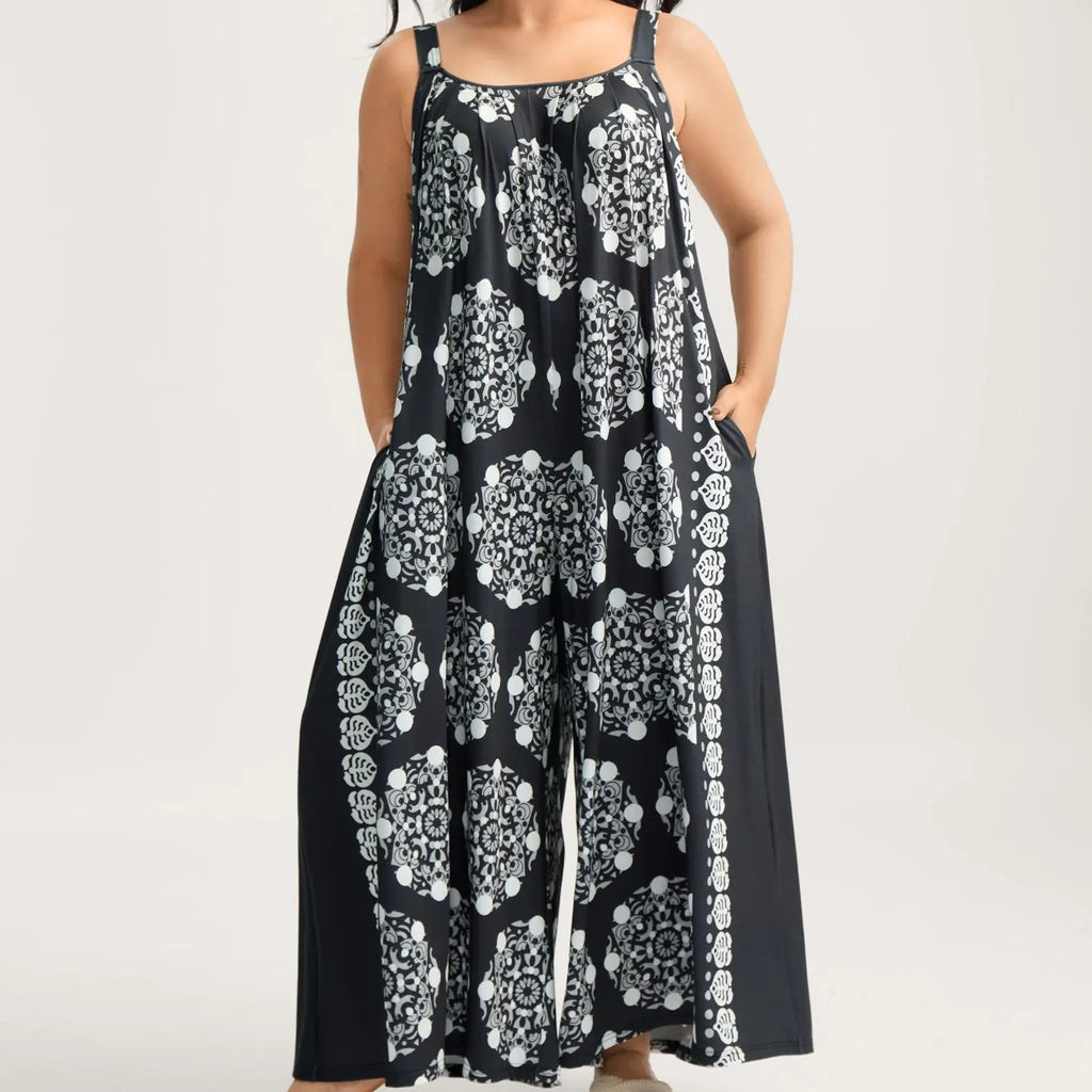 BloomChic Sunkissed Floral Batik Maxi Dress for Women